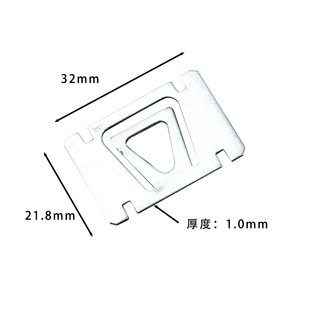 Mingshuo round frame connection piece photo frame fixed hook 3*4cm movable aluminum alloy round frame hook in stock wholesale