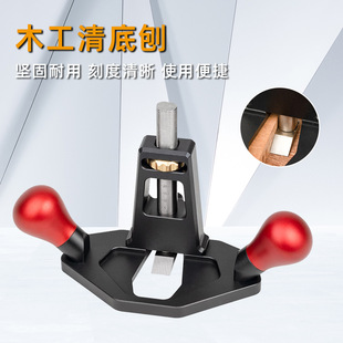 Single-line planing European-style planing planing woodworking planing bottom planing woodworking planing shoulder planing woodworking ebony groove right-angle tenon