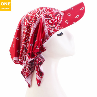 New brim turban hat outdoor sunshade turban Muslim ethnic cloth hat turban hat JDT-234C