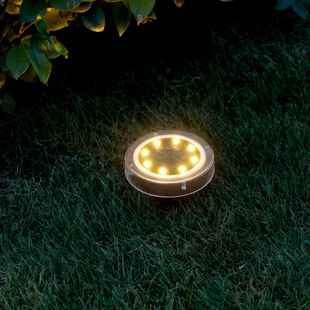 Solar floor lamp outdoor courtyard garden lawn lamp decorative Villa landscape steps underground lamp waterproof floor lamp