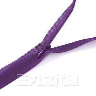 Sanli Brand No.3 Silk Edge Invisible Zipper Closed Tail 35cm Pillow Skirt Zipper