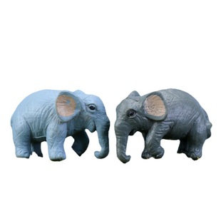 Moss micro landscape decoration mini cartoon simulation elephant elephant doll hand-made wholesale