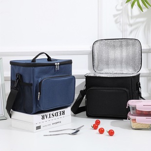 New Large Capacity Insulation Bag Lunch Bag Portable Shoulder Lunch Bag Portable Fresh-keeping Outdoor picnic bag Ice bag