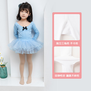800D Children's Dance Socks Spring and Summer Girls' Pantyhose Practice Clothes Ballet Socks White Leggings for Dancing