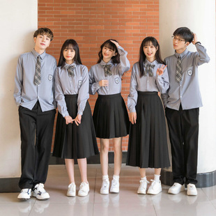 Choral poetry recitation performance costume academy style junior high school students school uniforms senior high school students academy style British class uniforms suit