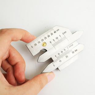 Welding gauge KH45B type stainless steel weld inspection ruler weld gauge Welding Inspection ruler