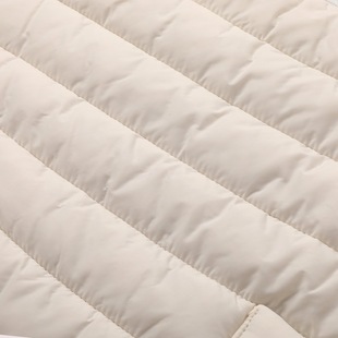 Nylon quilted three-layer quilted channel cloth cotton-padded coat cotton-padded coat fabric vest down jacket anti-velvet fabric