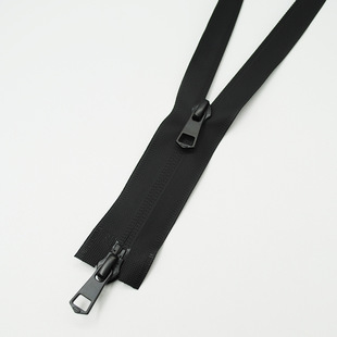 No.5 TPU Waterproof Zipper Double Head Double Open Tail Zipper Stormtrooper Raincoat Waterproof Zipper Bag