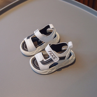 Infant summer new children 0 -- 3 years old shoes baby non-slip soft bottom toddler shoes boys beach shoes fashion