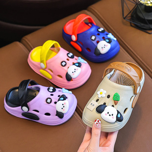 Cartoon children's hole shoes EVA summer new cute boys and girls non-slip wear-resistant breathable outdoor home slippers
