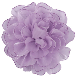 7cm Large in stock Burned Edge Flower Accessories DIY Decorations Accessories Flower Brooch Clothes Accessories Clothing Cloth Flowers
