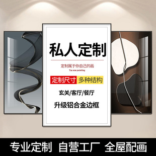 Dafen Oil Painting Village Customized Nordic Style Background Mural Painting Restaurant Painting Core Porch Corridor Hanging Painting Living Room Decorative Painting
