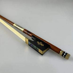 Handmade Western flower violin bow violin round bow flower screw sound quality good transmission violin bow
