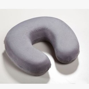 Hump Memory Foam U-shaped Neck Pillow with Side Pocket Office Nap Pillow Long-distance Travel Airplane Pillow Neck Pillow