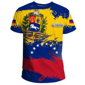 Venezuela T Shirt для взрослых детей среднего возраста венесуэльская футболка с флагом Венесуэлы