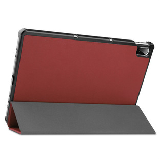 Подходит для Lenovo Tab Plus защитный чехол J607f кожаный чехол маленькая новая накладка plus11 ультратонкий складывающийся втрое кронштейн оболочки