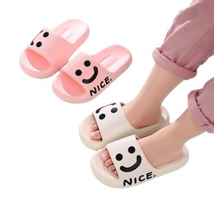 2025 new summer small and medium-sized children's slippers children's indoor non-slip boys and girls sandals and slippers students home shoes direct sales