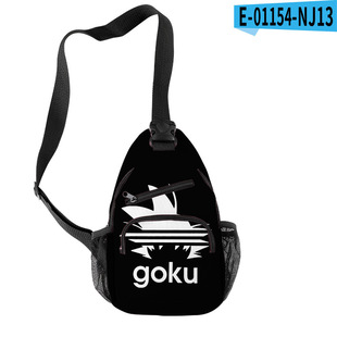 AliExpress аниме Aqi периферийные мужские и женские нейтральные сумки через плечо крутой простой рюкзак на одно плечо