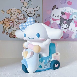 Скутер Sanrio KT Cat стенд ручная роспись новая кукла граффити плесень гипс кукла латекс абразив