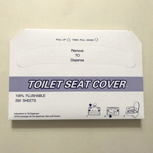 250 sheets/box disposable dissolvable toilet pad paper travel supplies portable toilet pad paper toilet pad paper