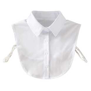 New Wrinkle-resistant Fake Collar Women's All-match Shirt Collar Autumn and Winter Professional Ironing-free Shirt Collar Base Accessories Sweater Collar