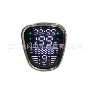 Модифицированный цифровой дисплей счетчика C50 C90 мотоцикл модифицированный цифровой измеритель C70LED