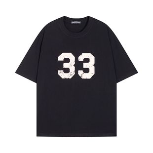 Chrome Heart 23 New Crowe Summer Chao Brand Short-sleeved European and American Street Men's and Women's Half-sleeved T-shirts Series