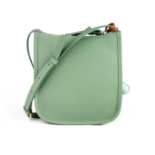 Women's All-match Fashionable Simple Leather Bucket Bag High-class Large-capacity Women's Shoulder Bag