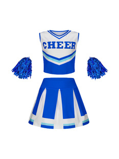 Amazon cross-border student stage cheerleading sportswear suit student costume children's cheerleading wholesale