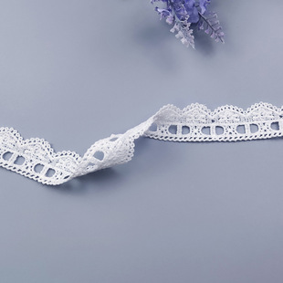 3cm Ribbon Lace Accessories Lolita Skirt Embroidery Ribbon Water Soluble Embroidery 3cm Milk Silk Lace
