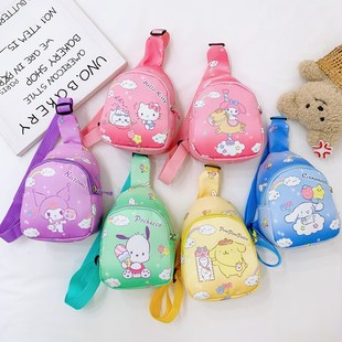 Kulomi New Children's Coin Purse Boys' Stylist Shoulder Crossbody Bag Cartoon Casual Chest Bag Cross-border Wholesale