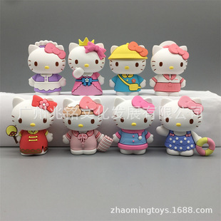 Hello Kitty blind box changing diary girl gift car decoration baby catching machine clip doll machine box egg