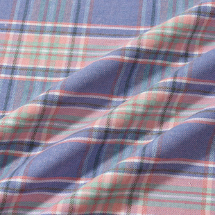F800-342-346 spring and summer shirt dress plaid polyester cotton plaid fabric uniform plaid fabric