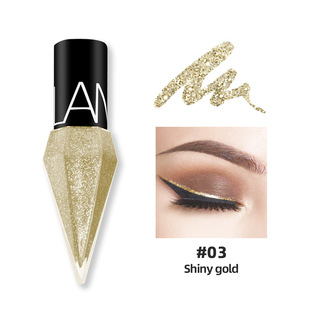 Cross-Border single diamond shiny eyeliner bulk Joom AliExpress wish shrimp skin 2.5G# LK102