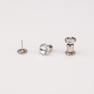 Flat Bottom Studless Button Cufflinks Detachable Adjustable Bag Hat Universal Metal Button Multifunctional Artifact
