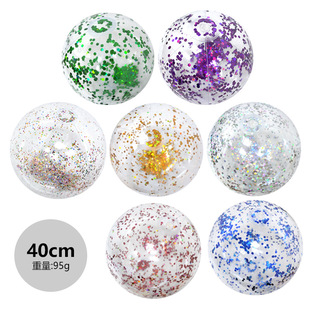 Inflatable beach ball rainbow ball water beach ball interactive toy pat ball ocean ball inflatable football beach ball