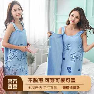 Wholesale New extra large bath towel household cover towel anti-exposure absorbent bath skirt hair drying cap bath towel wearable lengthened bath
