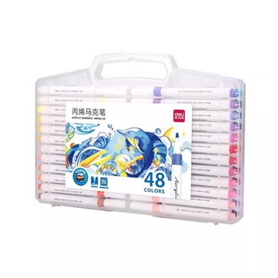 Deli HM108 акриловый маркер Goo Card ручка водостойкая не выцветающая DIY альбом граффити ручка костюм Детская кисть