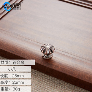 European Style Large Single Hole Handle Button Modern Simple Bedside Table Wardrobe Door Wine Cabinet Drawer Cabinet Round Pull Ring Handle