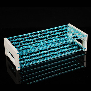 Multifunctional Plastic Test Tube Rack Test Tube Rack Plastic Removable Combined Test Tube Rack Transparent Plastic Test Tube Rack