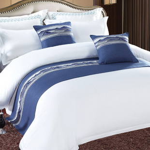 New Hotel Bed End Towel Bed Flag Light Luxury Modern Simple Homestay Hotel Bed End Flag Towel Bed Cover Mat Batch