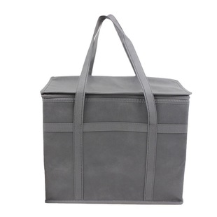 Cross-border exclusive supply in stock non-woven insulation aluminum foil takeaway insulation bag large folding insulation bag storage bag