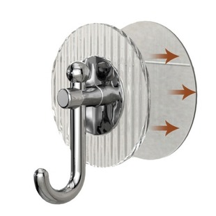 Galaxy Series Light Luxury Hook Безударный клейкий крючок Крепкий туалетный пластиковый крючок для одежды Настенный бесшовный одинарный крючок