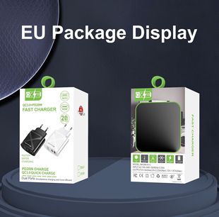 5V/9V/12V New Travel Charger US Regulations USB European Regulations British Regulations Fast Charge PD20W Fast Charge qc3.0