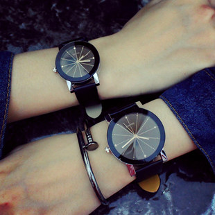 Factory wholesale belt couple watch a pair of spotted belt watch female watch fashion personality student watch male other