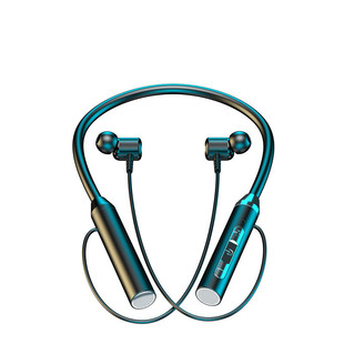 New Bluetooth Wireless Headset Hanging Neck Sports Binaural In-Ear Neck Hanging Ultra-Long Standby Life Manufacturer Wholesale