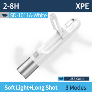 Multifunctional floodlight floodlight flashlight output charging hook