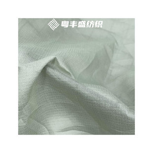 天丝千鸟格梭织天丝莱赛尔面料春夏透气薄纱女装衬衫防晒衣布料