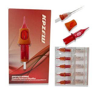 HAOTATTOO tattoo one needle disposable tattoo needle gold rose tattoo small blue needle tattoo needle 10 PCs/box