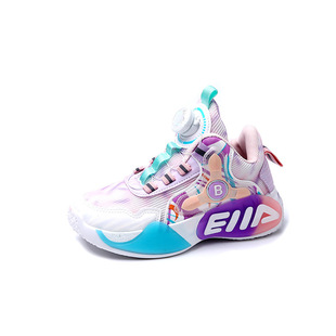 Girls Sneakers 2024 New Boys Basketball Shoes Swivel Button Children's Running Shoes Mesh Casual Torre Shoes